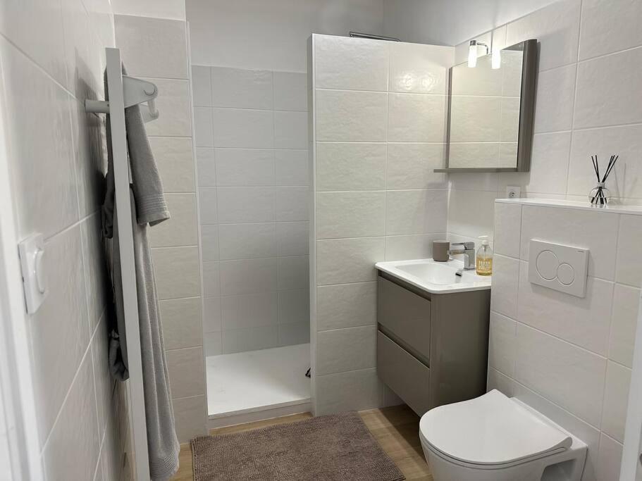 Tres Bel Appartement Neuf - Parking Et Terrasse Biscarrosse Exteriör bild